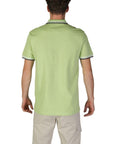 Hugo Boss Green Cotton Polo Shirt