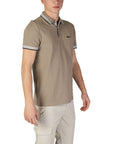 Hugo Boss Gray Cotton Polo Shirt