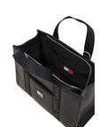 Tommy Hilfiger Jeans Black Polyethylene Handbag