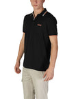 Hugo Boss Black Cotton Polo Shirt