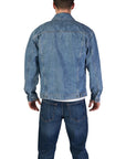Hugo Boss Light Blue Cotton Jacket