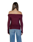 Jacqueline De Yong Bordeaux Viscose Tops & T-Shirt