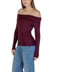 Jacqueline De Yong Bordeaux Viscose Tops & T-Shirt