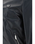 Philipp Plein Leather Bomber Jacket
