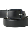 Cavalli Class Brown Leather Di Calfskin Belt