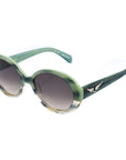 Zadig & Voltaire Green Acetate Sunglasses