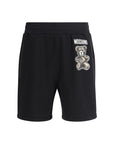 Moschino Logo Sweatpants Shorts