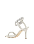 Manolo Blahnik Asasan Satin Sandals