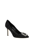 Manolo Blahnik Satin Hangisi Pumps