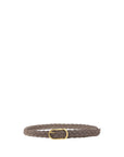 Brunello Cucinelli Leather belt braided design