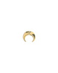 Marine Serre Crescent Moon Earring