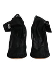 Dolce & Gabbana Black Nylon Stretch Mesh Sock Boots Shoes