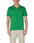 Lyle & Scott Green Cotton Polo Shirt