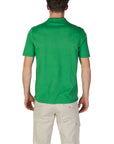Lyle & Scott Green Cotton Polo Shirt
