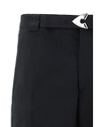 Alexander McQueen Arrow Belted Pants