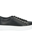 Les Hommes Black Calfskin Men Sneaker
