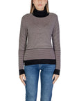 Sandro Ferrone Bicolor Viscose Sweater