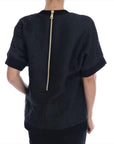 Dolce & Gabbana Enchanted Crystal Embellished Black Sweater