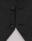 Dolce & Gabbana Sleek Gray Single-Breasted Waistcoat Vest