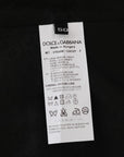 Dolce & Gabbana Elegant Striped Wool Blend Vest Waistcoat