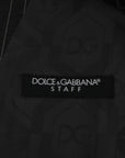 Dolce & Gabbana Elegant Gray Striped Vest Waistcoat