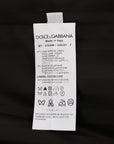 Dolce & Gabbana Elegant Striped Gray Wool Blend Waistcoat Vest