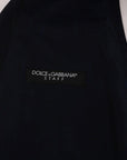 Dolce & Gabbana Elegant Striped Wool Blend Waistcoat Vest