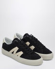 Moncler Moncler Monaco2 navy blue suede trainer