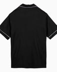 Valentino Valentino Black silk bowling shirt