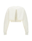 Alexander McQueen Cropped Sweatshirt