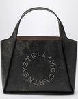 Stella McCartney Stella McCartney Large Stella Logo bag with aged effect