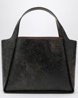 Stella McCartney Stella McCartney Large Stella Logo bag with aged effect