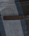 Dolce & Gabbana Chic Blue Striped Slim Fit Girly Jeans