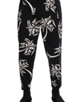 Dolce & Gabbana Elegant Tree Print Ankle Trousers