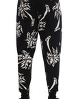 Dolce & Gabbana Elegant Tree Print Ankle Trousers