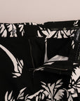 Dolce & Gabbana Elegant Tree Print Ankle Trousers