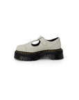 Dr. Martens Green Suede Leather Flat Shoe