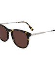 Lacoste Brown Acetate Sunglasses