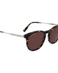 Lacoste Brown Acetate Sunglasses