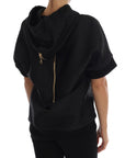 Dolce & Gabbana Enchanted Brocade Crystal Hooded Sweater