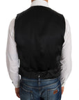 Dolce & Gabbana Elegant Slim Fit Formal Vest in Black