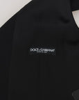 Dolce & Gabbana Elegant Slim Fit Formal Vest in Black