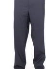 Dolce & Gabbana Elegant Pleated Black Wool Trousers