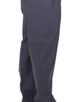 Dolce & Gabbana Elegant Pleated Black Wool Trousers