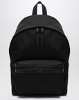 Saint Laurent Saint Laurent Black leather and nylon backpack