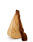 Alviero Martini Prima Classe Brown Cotton Backpack