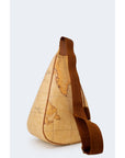 Alviero Martini Prima Classe Brown Cotton Backpack