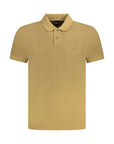 Hugo Boss Beige Cotton Polo Shirt