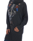 Dolce & Gabbana Enchanted Crystal Turtleneck Sweater