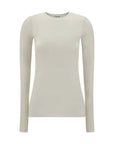 Jil Sander Semi-sheer Long Sleeve Top